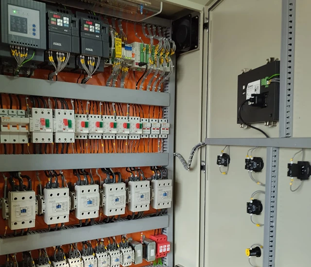 Painel elétrico montado pela IMA